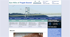 Desktop Screenshot of eyemdspugetsound.com